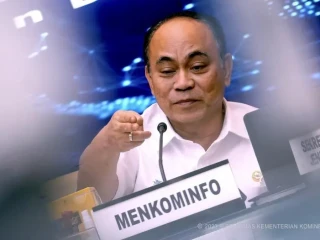 Mantan Menteri Komunikasi dan Informatika sekaligus Ketua Umum Projo Budi Arie Setiadi.