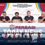 Suasana bimbinagan teknis (Bimtek) pelatihan manajemen organisasi penginputan database yang diselenggarakan DPP Perbasi secara hybrid kepada seluruh DPD Perbasi.