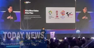 "Kalau kita mau, kita pasti bisa, buktinya kita bisa menyelenggarakan event kelas dunia seperi Asian Games 2018, MotoGP, Piala Dunia U17, Piala Dunia Basket," kata Menpora Erick Thohir