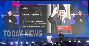 "Bapak Presiden menyampaikan kalau kita mau jadi negara maju, ekonomi kita harus tumbuh, pertahanannya kuat, dan olahraganya berprestasi," kata Menpora Erick.