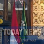 Anggota Bawaslu RI, Puadi saat memberikan sambutan dalam acara Bawasl Goes To Campus: Sosialisasi Penanganan Pelanggaran Pemutakhiran Data Pemilih di Universitas Muhammadiyah Jakarta, Kota Tangerang Selatan, Kamis (18/12/2025).