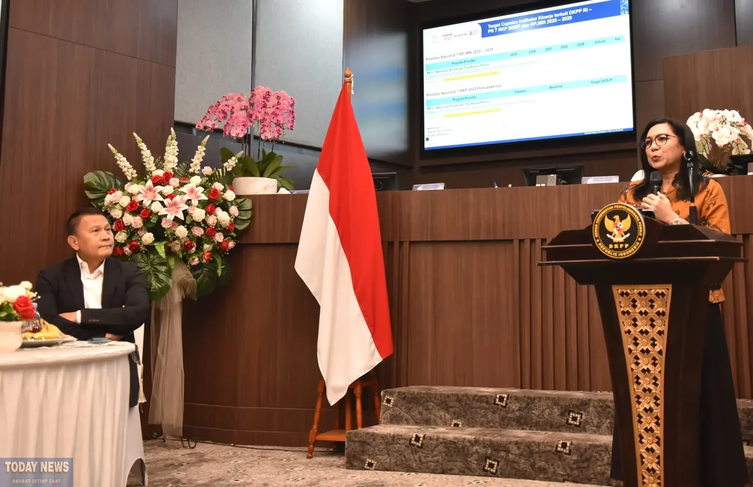 Direktur Ideologi, Kebangsaan, Politik, dan Demokrasi Kementerian PPN/Bappenas, Nuzula Anggeraini.