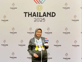 Cerita Medina Warda Aulia yang Bertanding Saat Hamil dan Ukir Sejarah di SEA Games 2025
