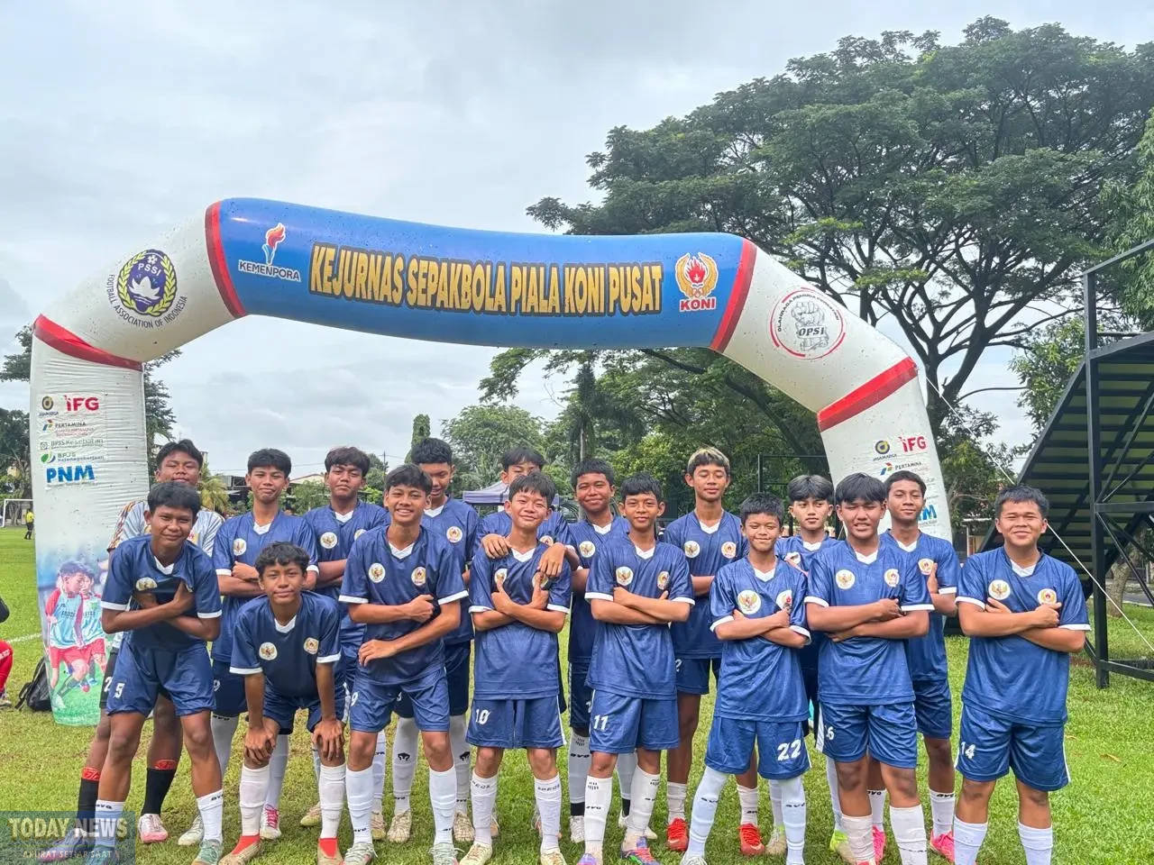 Tim DSK Jakarta Pimpin klasemen sementara Grup B Piala Bergilir Ketua Umum KONI Pusat KU-16 Regional Tangerang Selatan