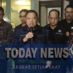 Plt Sekretaris Jaksa Agung Muda Intelijen (Sesjamintel), Sarjono Turin saat konferensi pers di Gedung Merah Putih KPK, Kuningan, Jakarta Selatan, Kamis (18/12/2025).