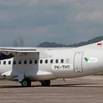 Ilustrasi Pesawat ATR 42-500.