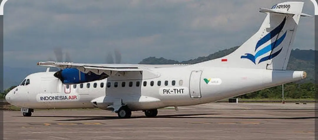 Ilustrasi Pesawat ATR 42-500.