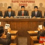 Ilustrasi Rapat Paripurna DPRD Pemilihan Kepala Daerah.