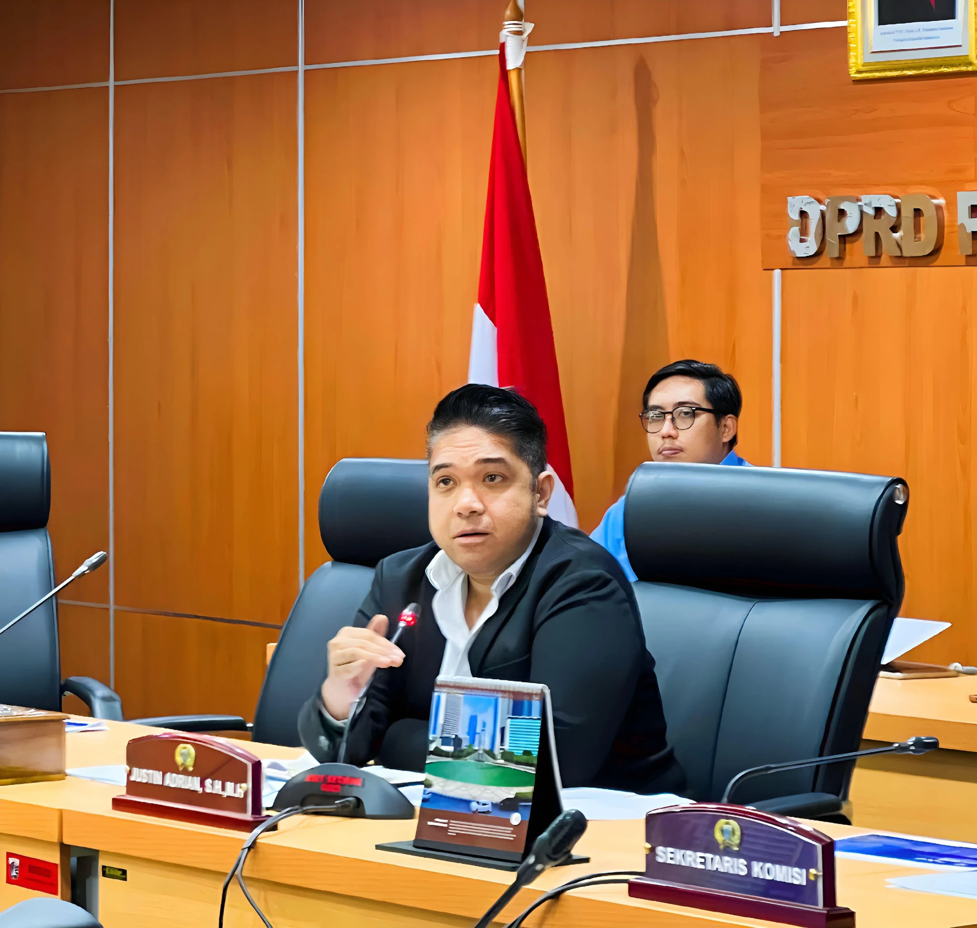 Anggota DPRD DKI Jakarta Justin Adrian Untayana
