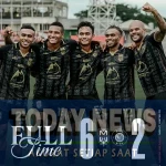 Malut United Bungkam PSBS Biak 6-2 di Stadion Kie Raha