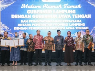 Jateng dan Lampung Kerja Sama 11 Bidang, NIlainya Capai Rp 832,3 Miliar per Tahun