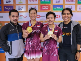 Tiwi/Fadia Persembahkan Gelar Thailand Masters 2026 untuk Pelatih Ganda Putri