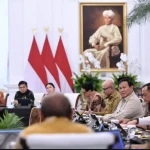 Pertemuan Presiden Prabowo Subianto dengan sejumlah mantan Menteri dan Wakil Menteri Luar Negeri RI di Istana Merdeka, Rabu (4/2/2026).