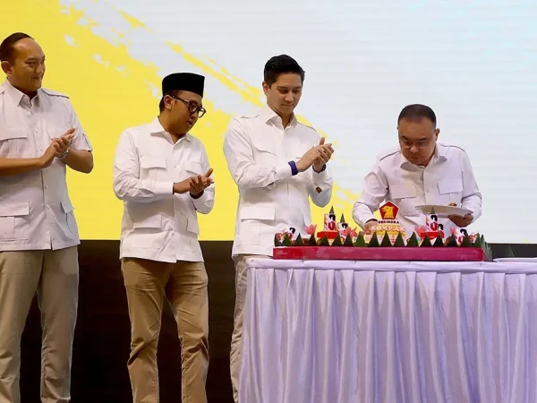 HUT ke-18 Partai Gerindra Digelar Sederhana