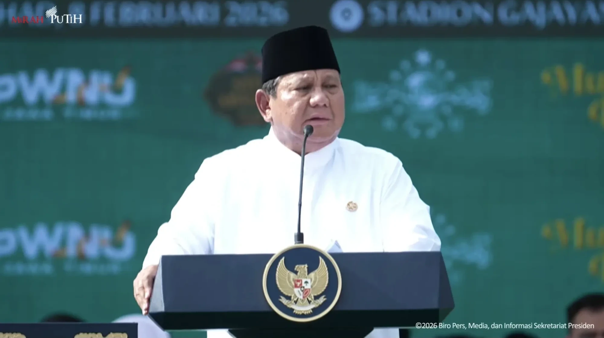 Presiden Prabowo Subianto menyatakan Indonesia mendapatkan kehormatan dapat bangun Kampung Haji di Kota Suci Mekkah.