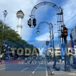 Libur Lebaran: Asia Afrika dan Braga Ramai, Arus Lalu Lintas Lancar