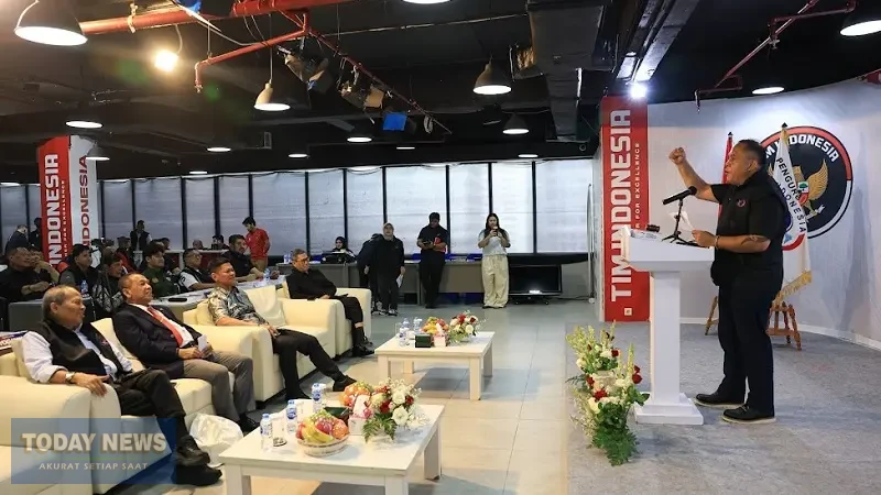 Krisna Bayu Oly terpilih kembali secara aklamasi menjadi Ketua Umum PP Persambi dalam Munas Persambi di Jakarta, Kamis (9/4/2026). (NOC Indonesia)