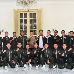 Wakil Presiden Gibran Rakabuming Raka saat menerima audiensi Timnas Hoki dan pengurus FHI di Istana Wapres, Rabu (29/4/2026)