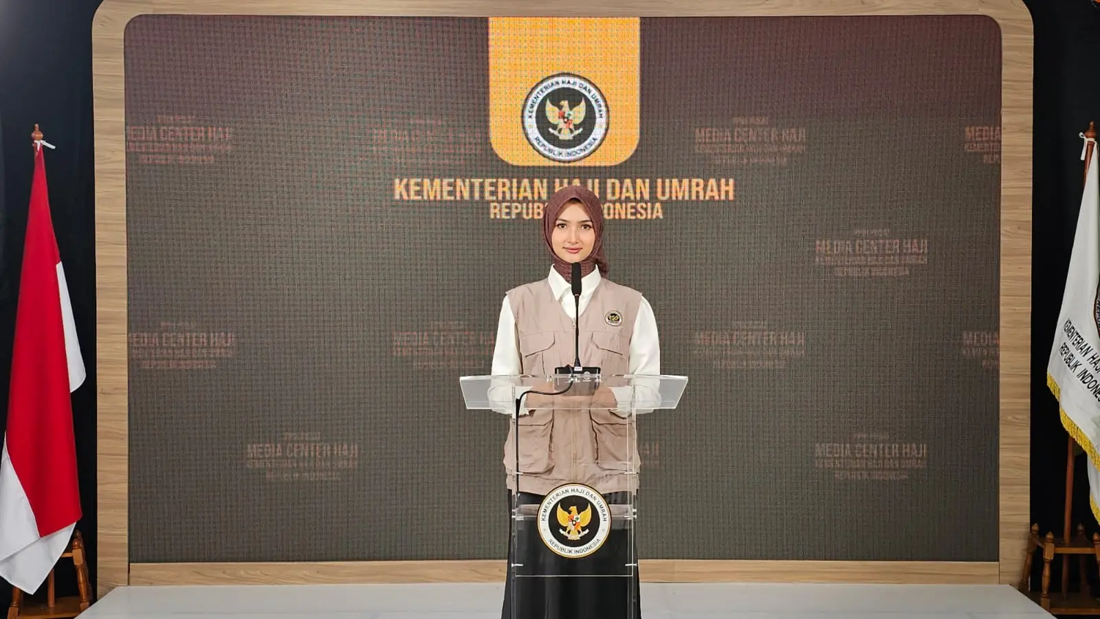 Juru Bicara Kemenhaj Suci Annisa