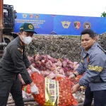 Gandeng Bareskrim Polri, Barantin Musnahkan 62,9 Ton Pangan Tidak Layak Konsumsi