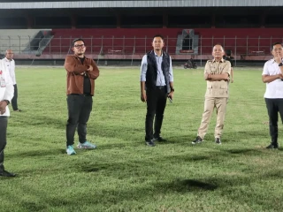 Tinjau Stadion Tuah Pahoe, Adhyaksa FC Kirim Sinyal Kuat Bermarkas di Palangka Raya