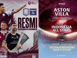 Aston Villa Bawa Skuad Utama ke Jakarta vs Indonesia All Stars