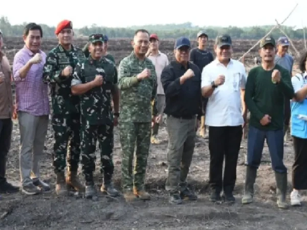 Kementan dan TNI Geber Cetak Sawah 7.000 Hektare di OKI, Progres Lapangan Lampaui Target Awal