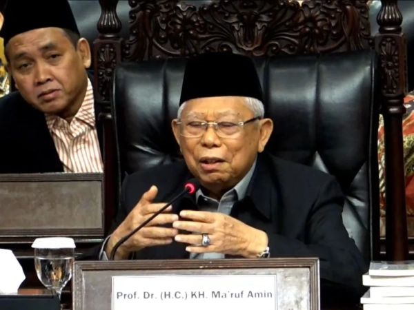 Ma'ruf Amin Dorong NU Perkuat Pendidikan dan Kemandirian Ekonomi