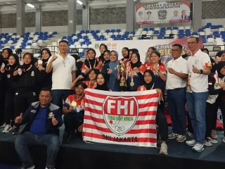 Gubernur Banten Andra Soni Apresiasi Peningkatan Tehnik Atlet Indonesia pada Kejurnas Hockey Indoor 2026