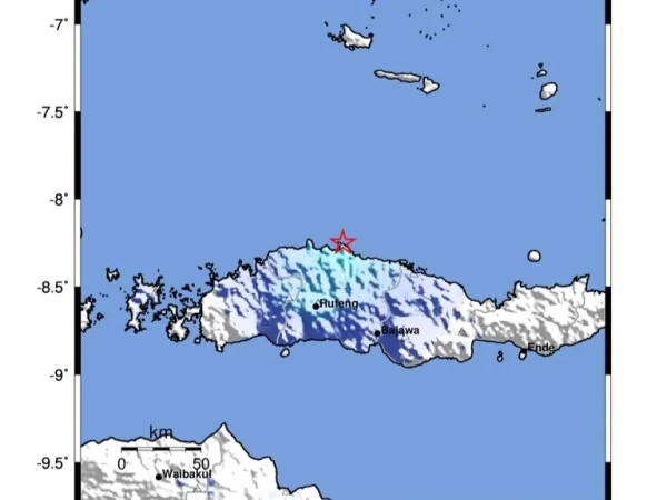 Gempa M5,7 Kembali Guncang Flores, BMKG Imbau Warga Tetap Waspada dan Tidak Panik