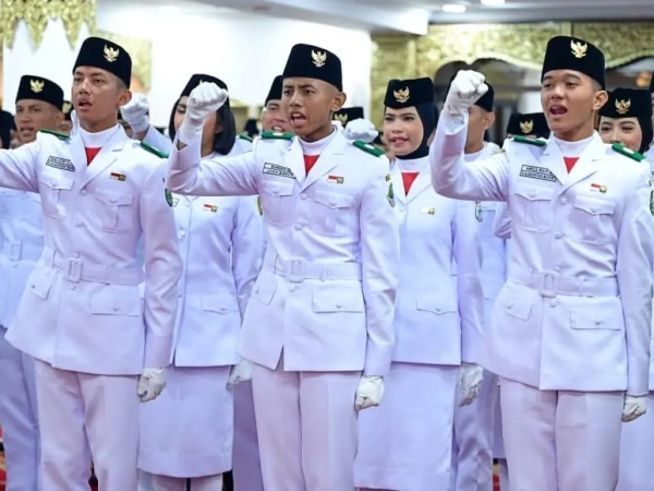 Ini Susunan Tim Paskibraka ‘Indonesia Berdaulat’ untuk Upacara HUT RI di Istana
