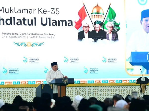 Prabowo Sebut NU Punya Peran Penting Jaga Stabilitas Bangsa