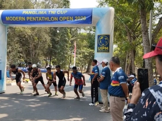 Sabet 3 Emas, Tim MPI Sulsel Berpeluang Juara Umum Modern Pentathlon Open Piala Panglima TNI 2026