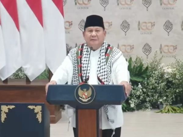 Serukan "Free Palestine", Prabowo: Kalau Kita Tidak Punya Kekuatan, Bagaimana Bisa Membantu?