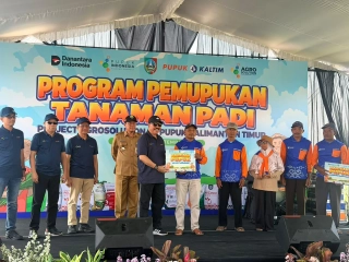 Perkuat Ketahanan Pangan, Pupuk Kaltim Dorong Produktivitas Padi Lewat Program Agrosolution di Jombang