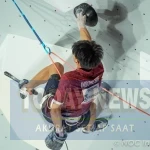 20261002 - NOC - AG26 - MRP - Sport Climbing Semi Final Lead Putra Tri Ramadani Sport Climbing, Nagoya Intenational Exhibition Hall, Portmesse Nagoya-69