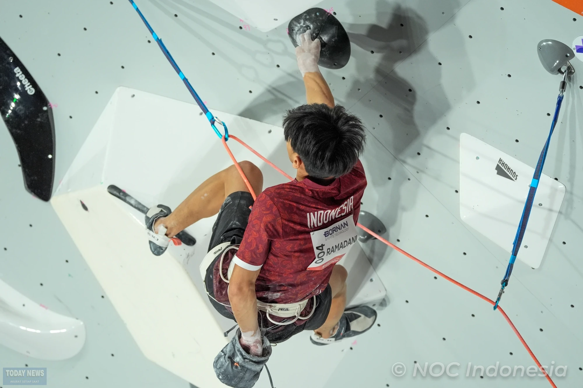 20261002 - NOC - AG26 - MRP - Sport Climbing Semi Final Lead Putra Tri Ramadani Sport Climbing, Nagoya Intenational Exhibition Hall, Portmesse Nagoya-69
