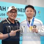 Chef de Mission (CdM) Indonesia, Todotua Pasaribu, menyampaikan rasa syukur sekaligus apresiasi kepada seluruh pihak yang telah mendukung perjuangan Kontingen Indonesia sepanjang Asian Games Aichi-Nagoya 2026. (Foto: NOC Indonesia)