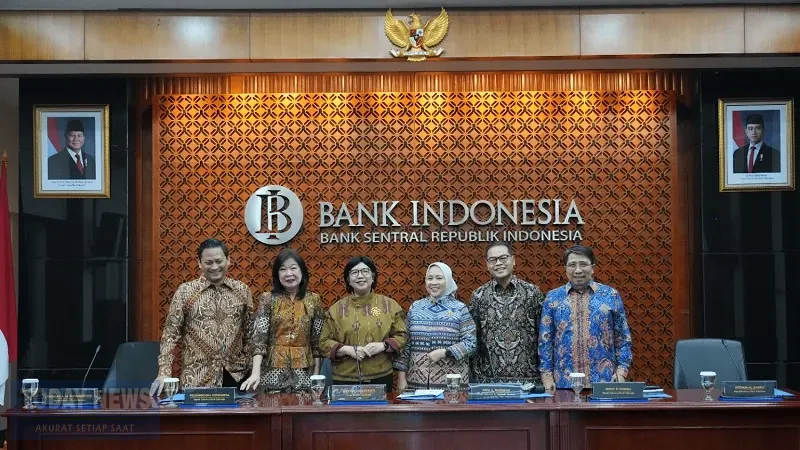 Rapat Dewan Gubernur (RDG) Bank Indonesia pada 20-21 Oktober 2026 memutuskan untuk mempertahankan BI-Rate sebesar 5,75% dan suku bunga Lending Facility sebesar 6,50%, serta menaikkan suku bunga Deposit Facility menjadi sebesar 5,00%. (Foto: BI)