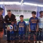 Agrinas Salurkan Sembako dan Bantuan Pendidikan untuk Atlet Cilik di Nagekeo